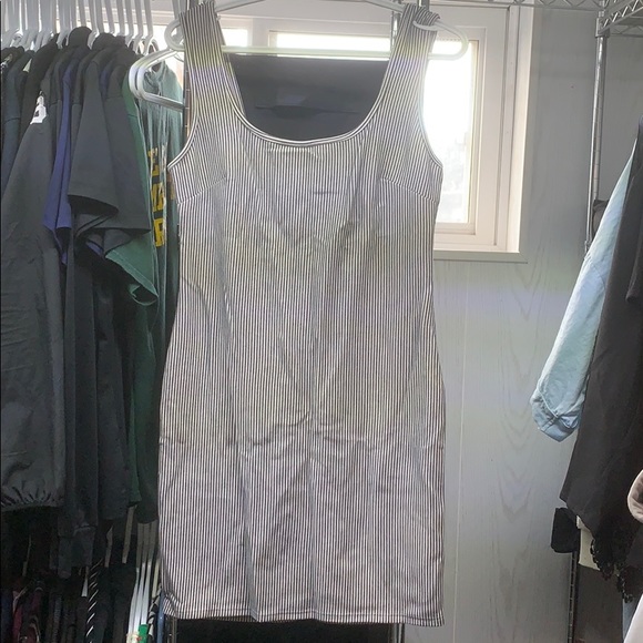 Striped Bodycon Dress - Picture 2 of 3